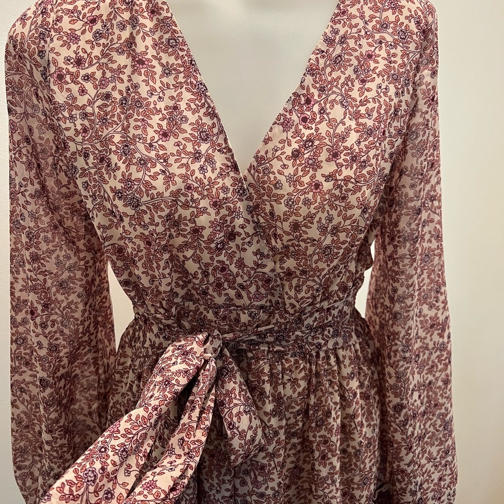 Floral casual dress